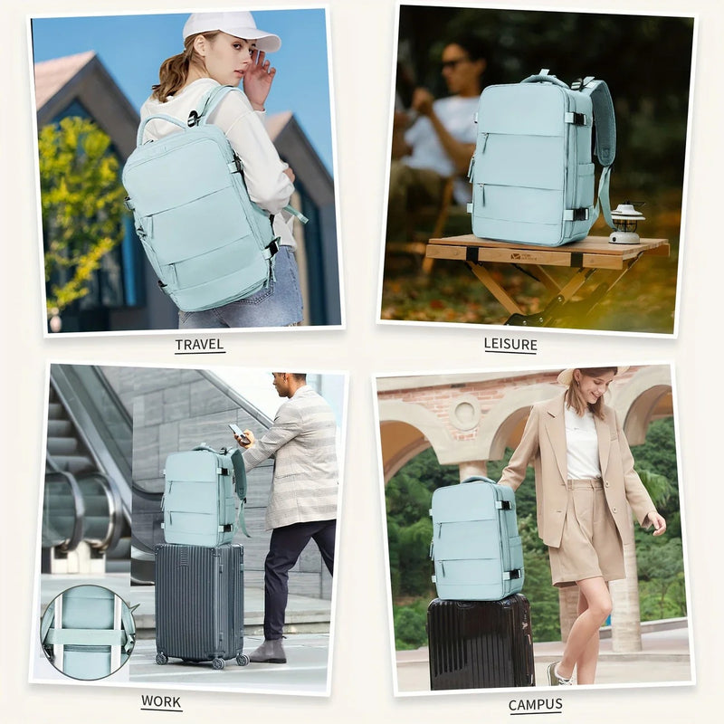 Nylon Carry-On Travel Backpack – 40x20x25 cm