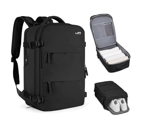 SkyTrek 15.6'' Waterproof Travel Laptop Backpack